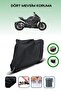 Black Rear Bag and Lock Compatible Ducati Diavel Carbon Compatible Motorcycle Tarpaulin