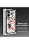 Xiaomi Redmi Note 14 Compatible Sweet Cartoon Cat Transparent Silicone Protective Phone Case - 4