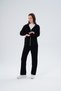 Women's Modal Zippered Hooded Top and Bottom Set Comfortable Full Fit - 5
