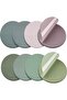 400pcs Morandi Sticky Notes, Clear Waterproof Round Translucent Sticky Labels, Sticky Tabs for An... - 7