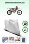 Gray Rear Bag and Lock Compatible Ktm 450 Exc-F Six Days Compatible Engine Cover