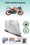 Gray Rear Bag and Lock Compatible Ktm 125 Rc Compatible Motor Tarpaulin