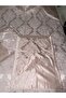 French Guipure Handmade Pique Set – Powder Champagne, Custom Made Dowry Set - 4
