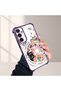 Samsung Galaxy S23 Fe Compatible Sweet Cartoon Cat Transparent Silicone Protective Phone Case - 4