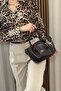 Women's Bitter Brown Handbag - Adjustable Long Strap, Charm Gift - Fibag - 2