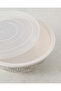 Grey Bamboo Bowl With Lid (Medium) - 2
