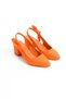 Women's shoes comfortable and fashionable daily wearable side rubberized bow 5 cm heel - 4