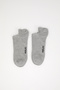 Sportswear Men's Booties Boy Socks Set of 3 Gray - 4