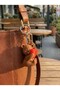 3 Pieces Heart-Shaped Teddy Bear Keychain and Bag Ornament, Valentine's Day Gift (5cm Size) – Keychain - 2