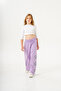 Bacak Yıldız Printed Girls' Sweatpants - 4