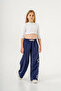 Bacak Yıldız Printed Girls' Sweatpants - 2