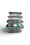 Pure 4-Piece Rectangular Storage Container Set - 2