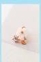 Mini Flower Earrings - 925 Sterling Silver Rose Gold Plated