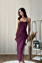 Straps Chiffon Tulle Tiered Long Evening Dress - 7
