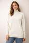 Women's Patterned Fisherman Knit Sweater 5354