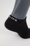 Sportswear Men's Booties Boy Socks Set of 3 Black - 4