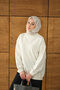 Women's Stitch Detail Tunic White - 4