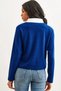 Women's Cobalt Blue Shirt Collar Detailed Thessaloniki Blouse Blz-19002777 - 3