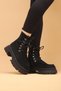 Seria Black Colored Zippered Suede Women's Boots - 3