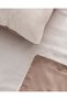 Ivory 2-Piece Solid Duvet Cover (Single Size) - 2