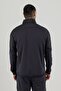 Stronger High Rsi 5 7 Half Zipper Men's Mock Neck Sweatshirt Navy Blue - 3