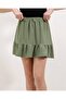 1884 Knitted Mini Skirt - Sage - 3
