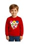 Unisex Baby Shark Printed Children's Swaetshirt 3 Thread Raster - 2
