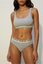 Blue Fashion Girl Women's Cotton Slip Panties - Stretchy, Waist-Writing, Comfortable Underwear - 3