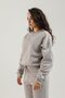 Border Fz.7 Crew Neck Women's Sweatshirt Gray - 2