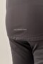 Power 22 Cr Line Full Length Zippered Men's (Large Size) Mock Neck Sweatshirt Smoked - 4