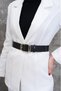 Gold Buckle Women's Belt Dress Belt Coat Belt Shirt Belt Body Belt