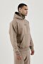 Border Fz.7 Kangaroo Pocket Men's Hooded Sweatshirt Brown - 2