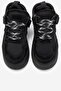 RAVEN Black Suede Genuine Leather Women's Platform Sneakers - 2