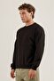 Saturn Ur7 Pro I Crew Neck Men's Sweatshirt Black - 2