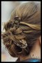 Spotted French Pin Hair Clip |   Acetate U Bun Hairpin |   Minimal Stylish Design - 6
