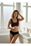 - Maroon Sports Bralet Burgundy - 5