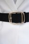 Gold Buckle Suede Belt Dress Belt Coat Belt Shirt Belt - 3