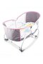 Baby Rocker Bassinet with Mattress – Portable Foldable Cradle Bed