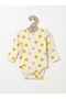 100% Organic Cotton Long Sleeve Baby Bodysuit - 3
