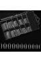 100 Piece False Nails Tips Transparent - 2