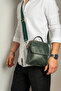 Genuine Leather Shoulder Messenger Bag - 6