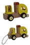 Wooden Toy Crane Truck |   With a String and a Hook |   Natural Wood |   Educational & Durable - 5