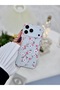 iPhone 17 Promax Compatible Anti-Shock Matte Transparent Printed Silicone Case - 4
