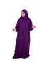 Prayer Dress Women Namazi Beautiful cotton Purple color Easy to use For Umra Best for Gift