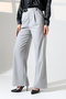 Buy Wide Leg Pants with Belt Accessories Palazzo Pants - 7