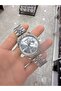 Roman Numeral Dual Calendar Men's Wristwatch