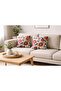 Digital Print Patterned 2-Piece Throw Pillow Cover 43X43 cm – Premium Fabric, Modern Decorative Pillowcase