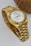 Steel Men's Wristwatch, Waterproof, Double Calendar, Guaranteed, Gold Yellow Color Cord, Black Men's Wristwatch - 3