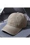 Imported Vintage Style Washable Beige Denim Hat - 6