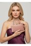 Powder Luxury Suede Metal Mesh Handle Pearl Stone Embroidered Women's Evening Dress Bag